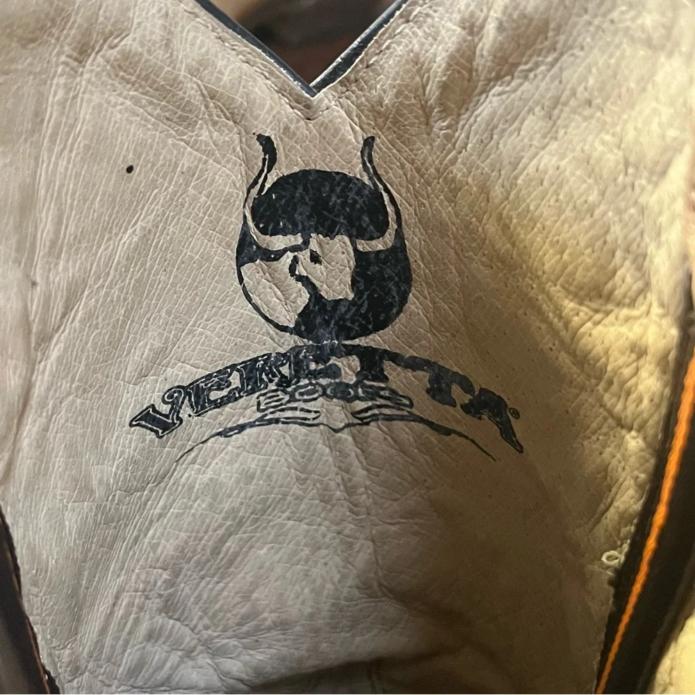 Veretta Cowgirl Boots - Off White - Picture 10 of 12